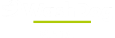 Logo blanc WashDog Gland Wash Dog