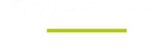 Logo blanc WashDog Gland Wash Dog